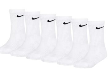 Nike 6-Pack Crew Socks as little as $15 at Kohl’s!